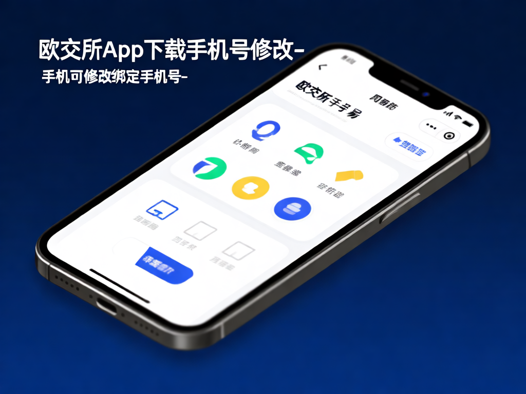 欧交易所APP手机号修改界面示意图